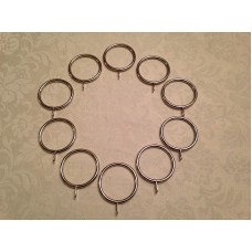 Large Iron Curtain Rings 55mm OD x 45mm ID. 